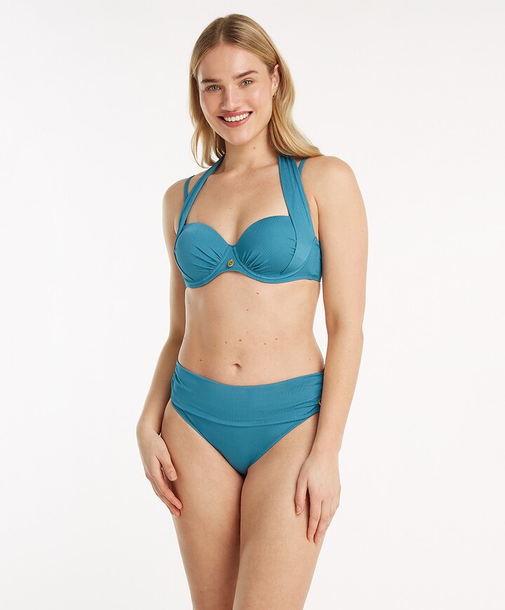 Bikinitop blauw
