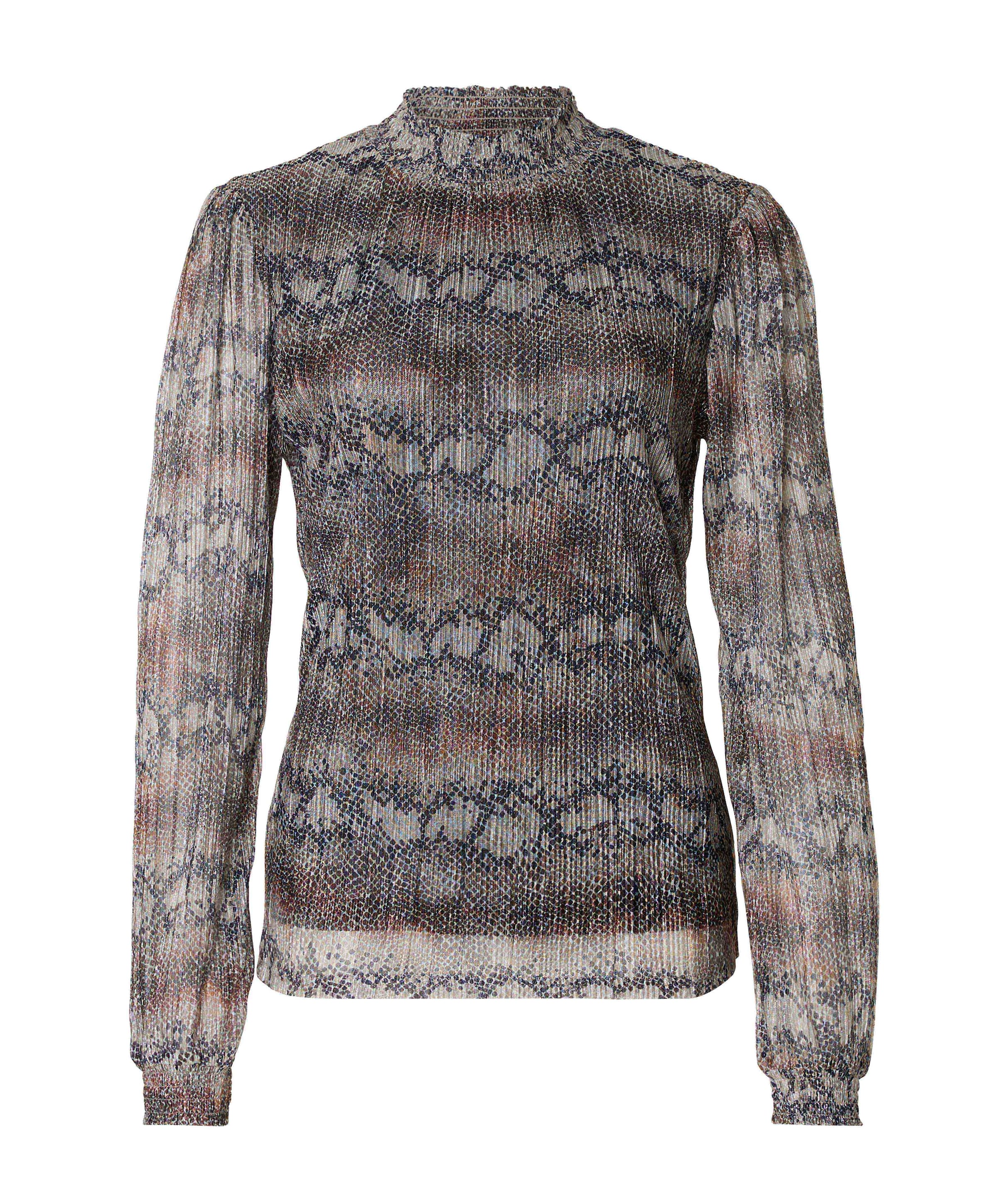 Dames blouse bruin