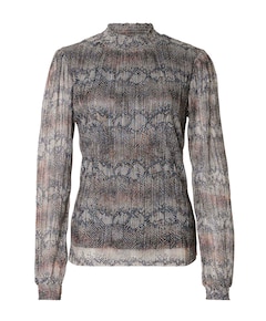 Dames blouse bruin