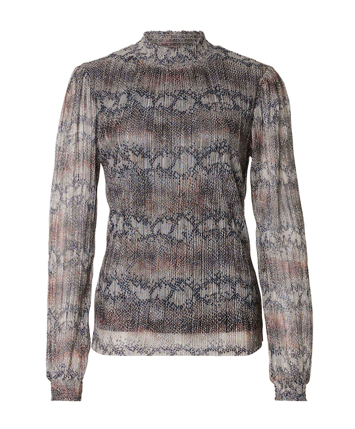 Dames blouse bruin