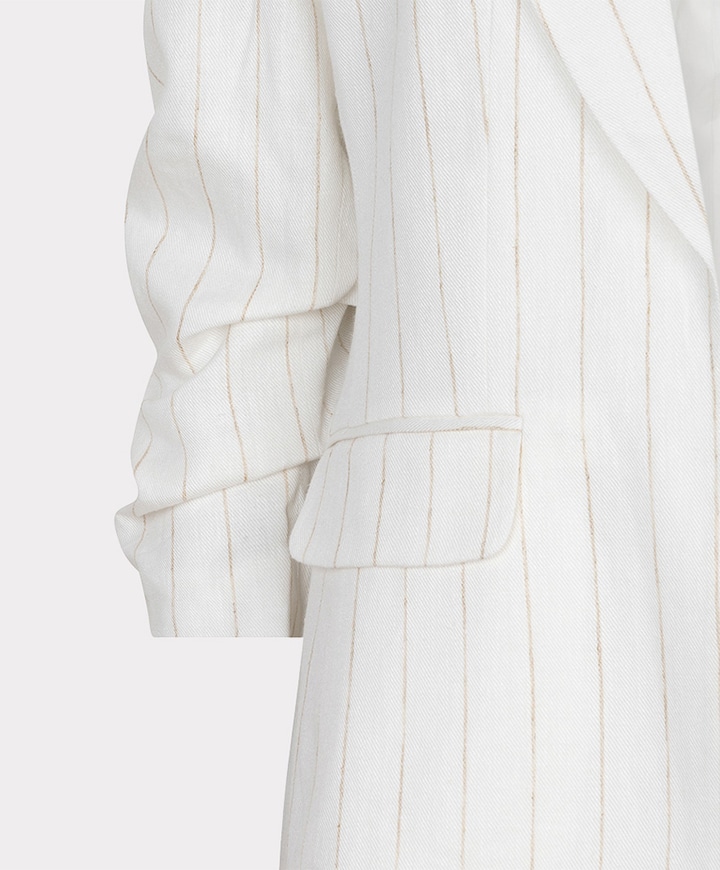 Dames blazer ecru
