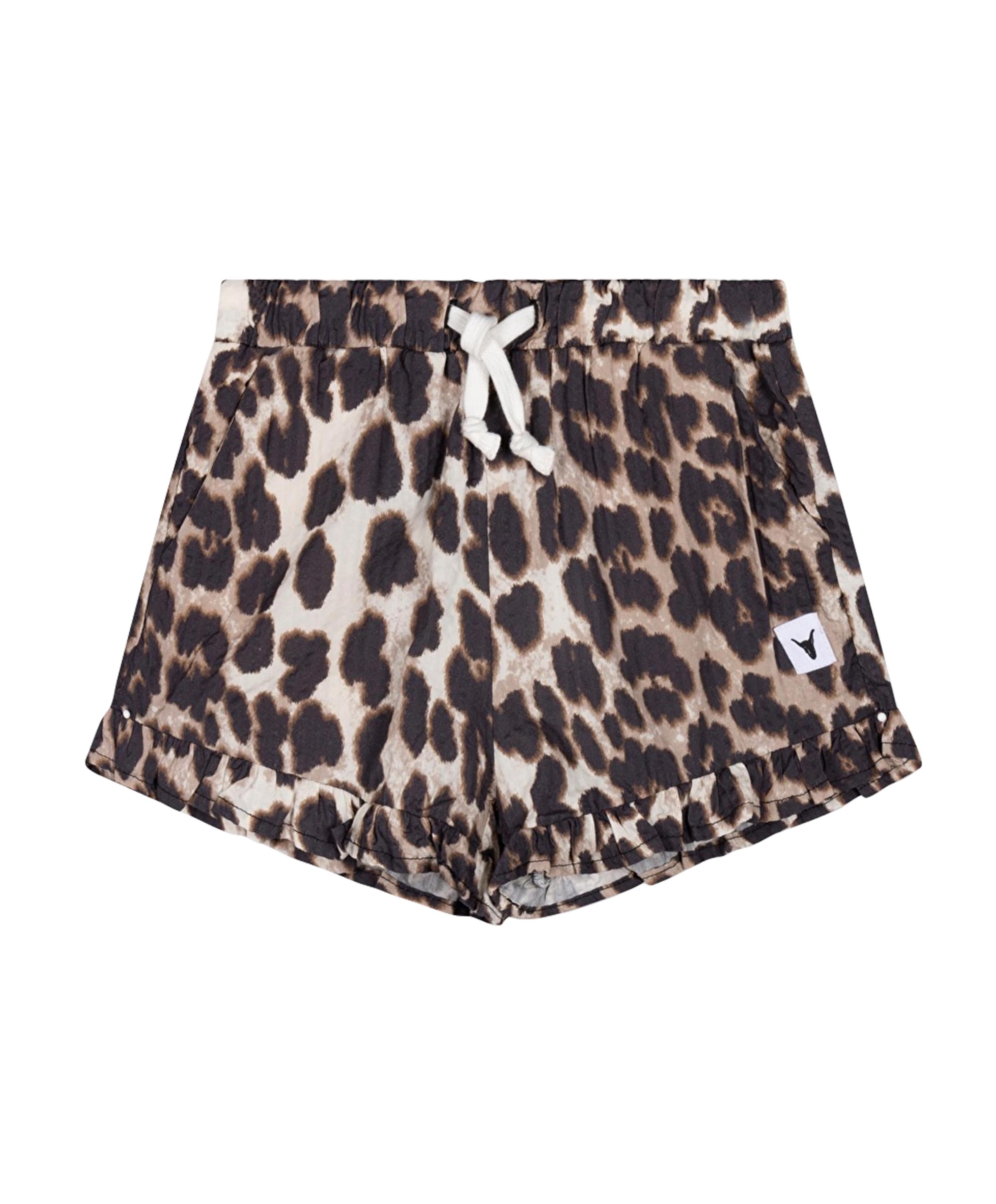 KIDS ANIMAL SHORTS meisjes korte broek bruin