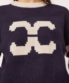 Dames trui blauw
