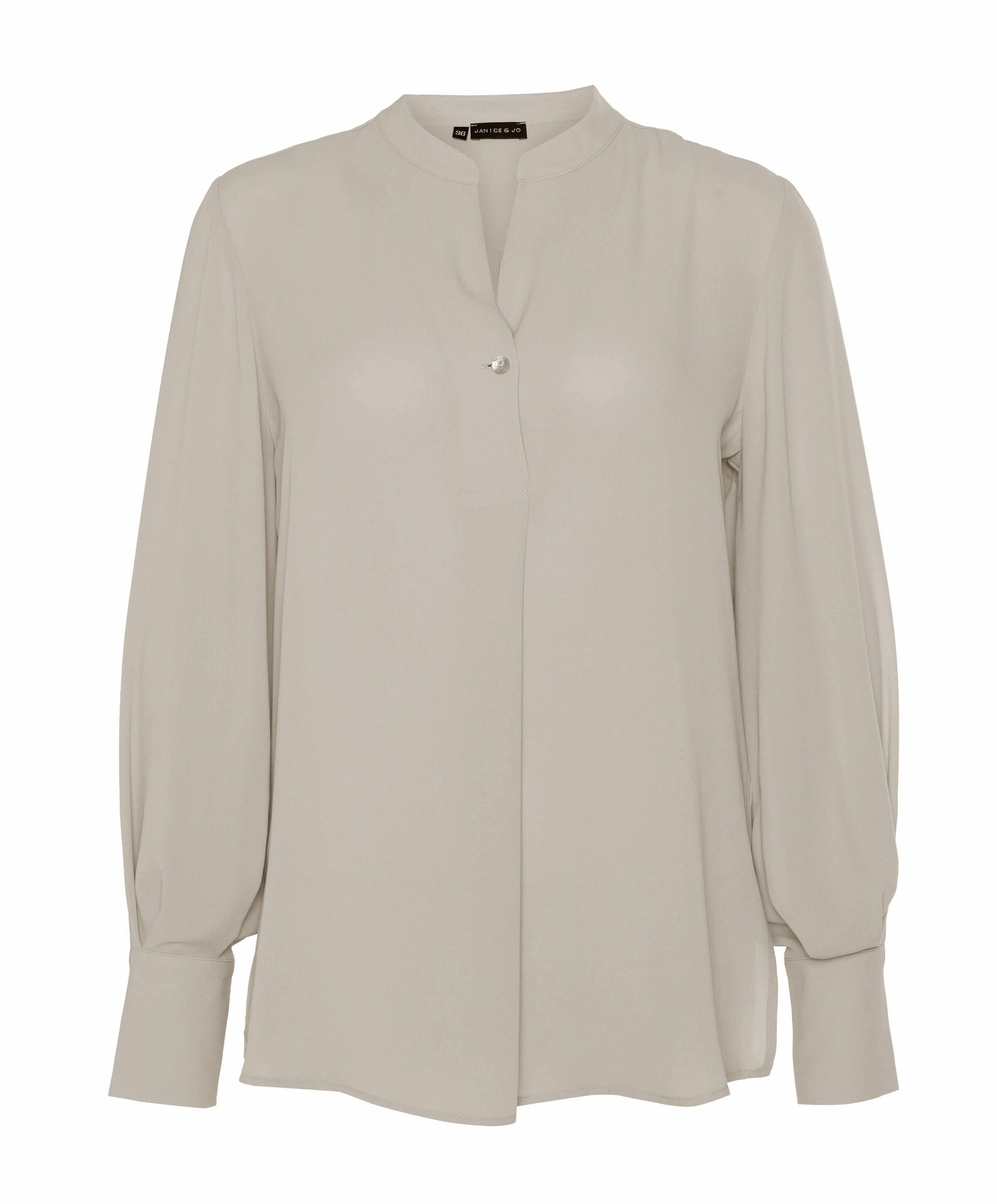 Dames blouse beige