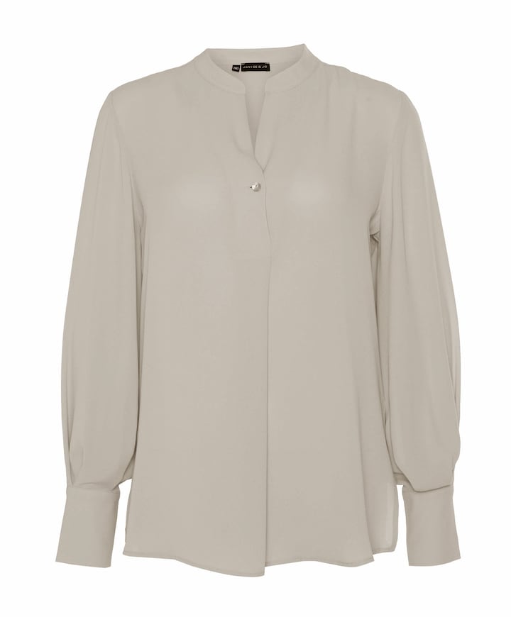 Dames blouse beige