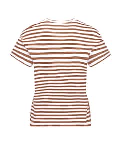 Dames T-shirt bruin