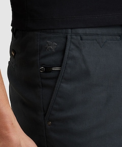 V65 DOBBY STRETCH PAKKET SH heren korte broek blauw