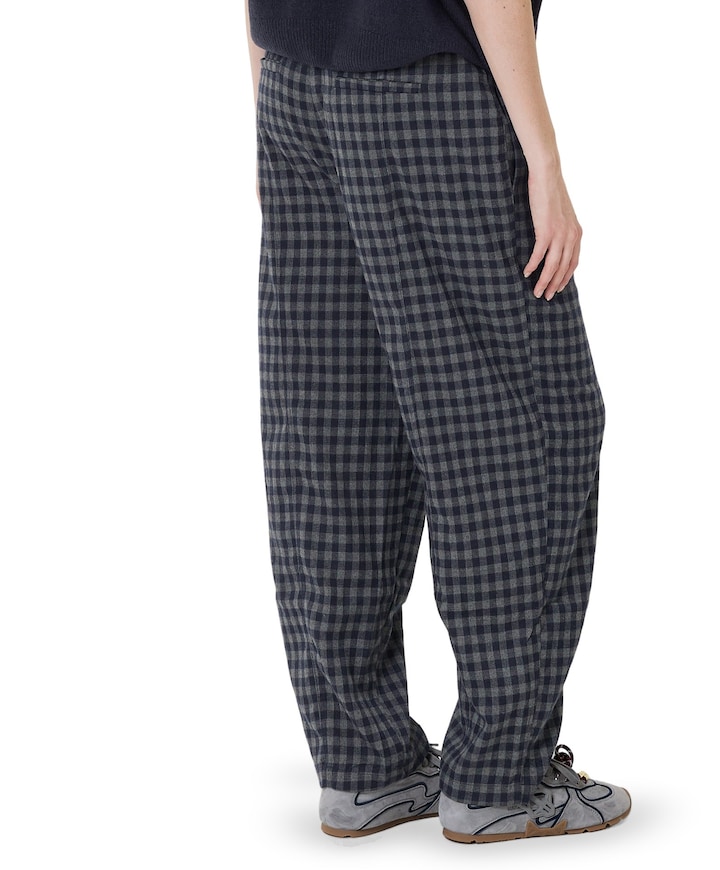 dames broek blauw
