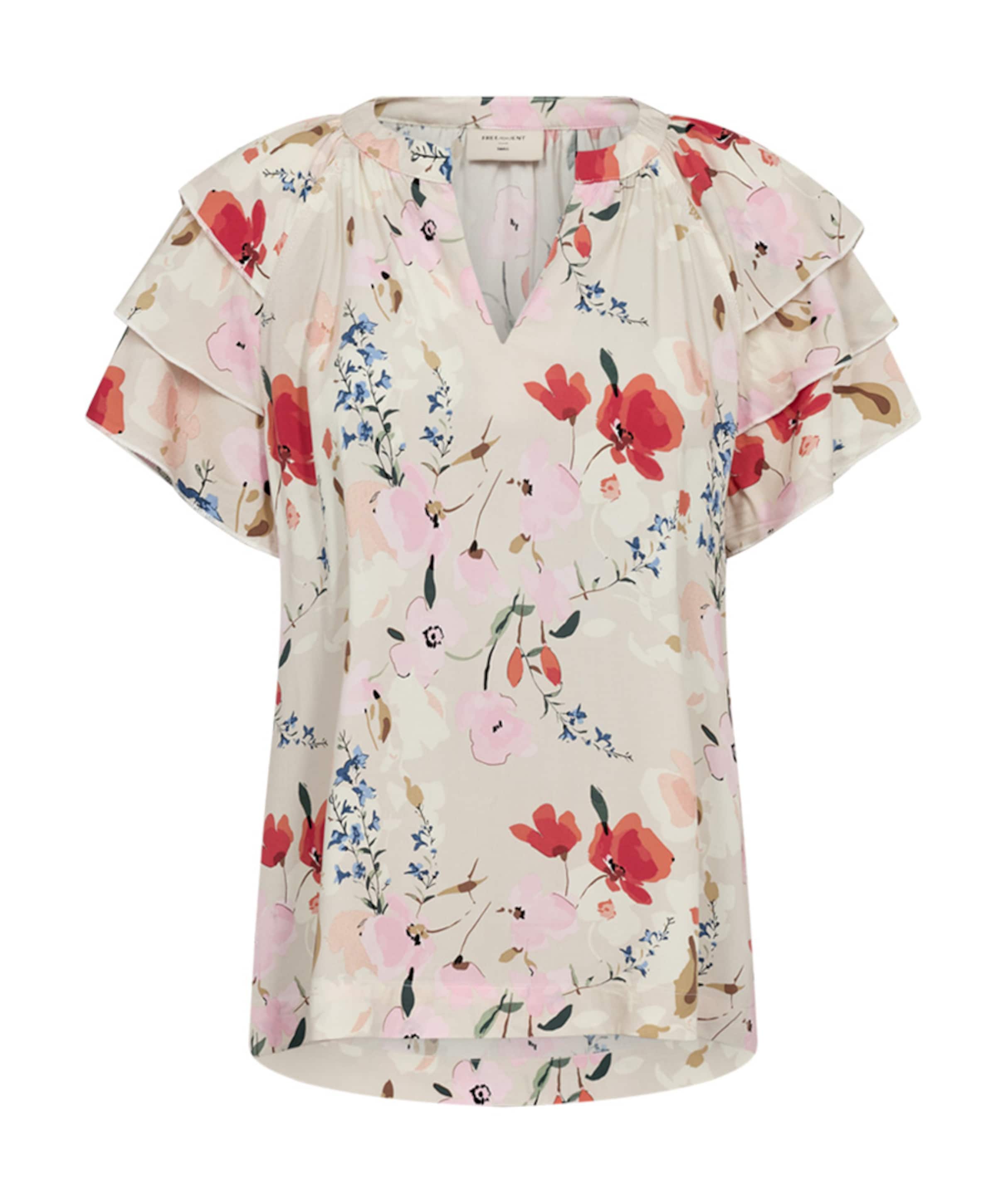 Dames blouse beige