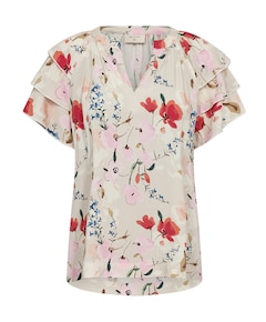 Dames blouse beige
