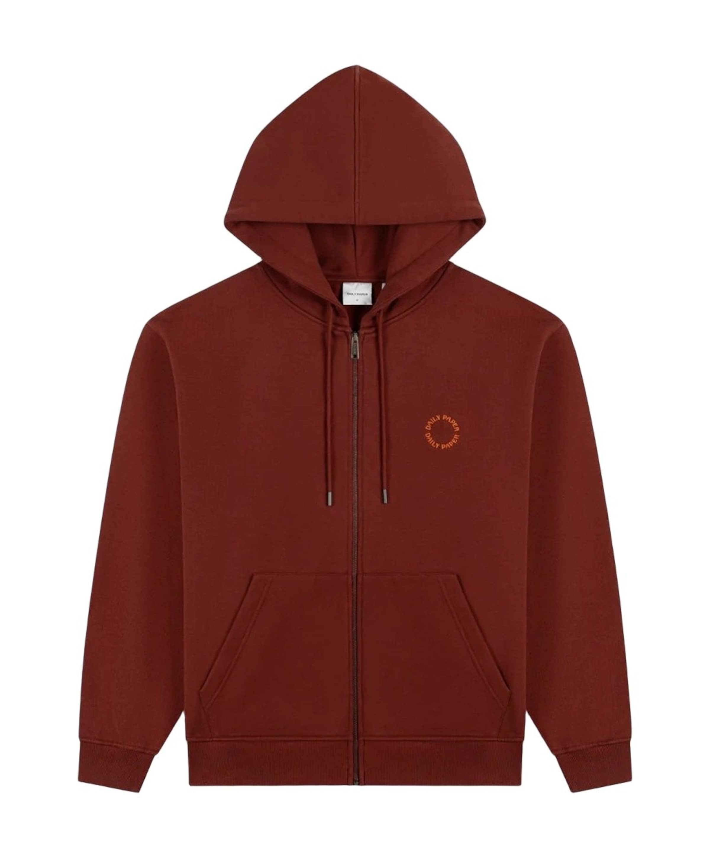 Heren hoodie bruin