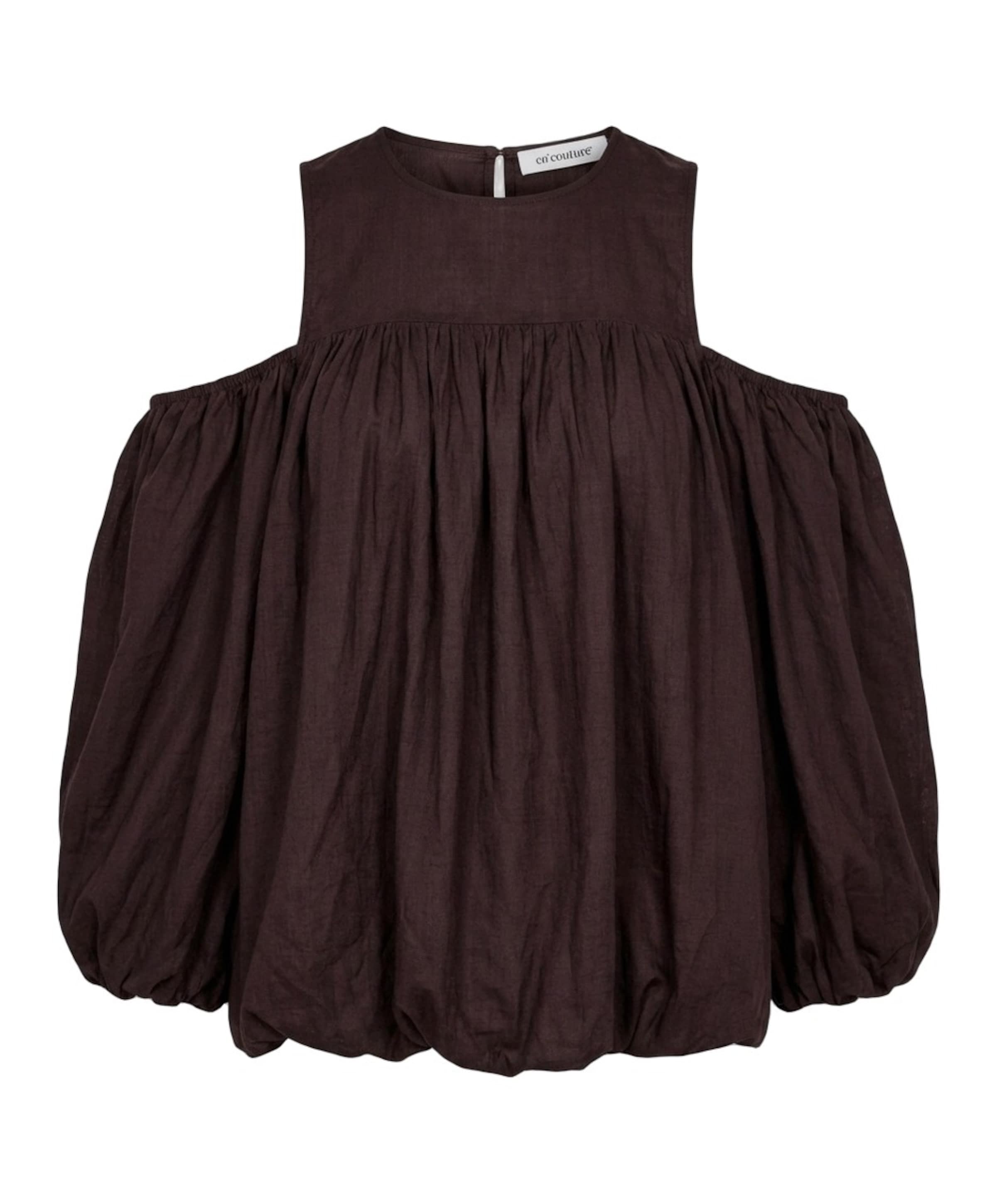 Dames blouse bruin