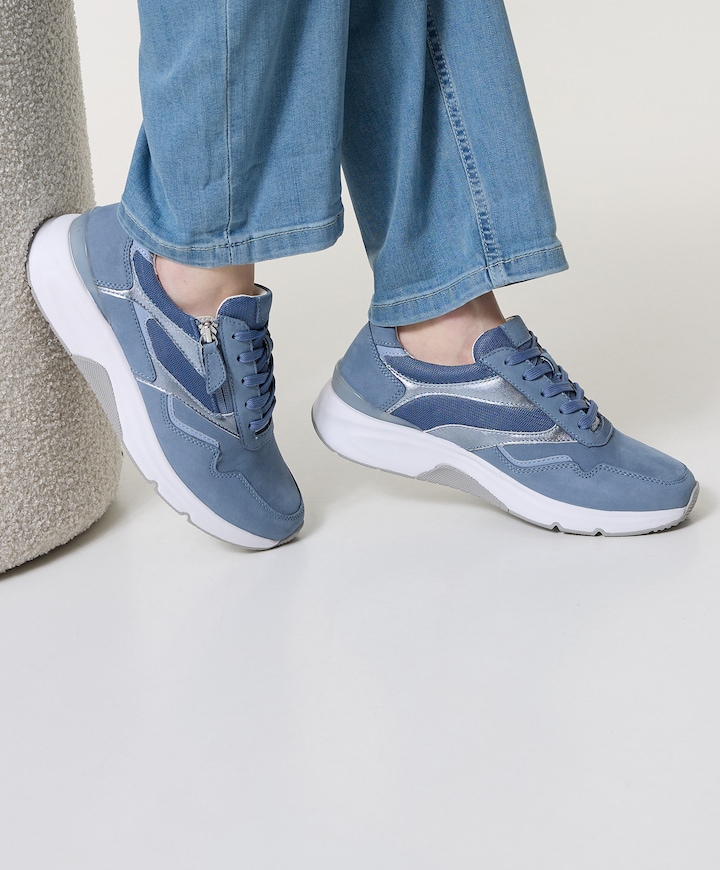 dames sneakers blauw