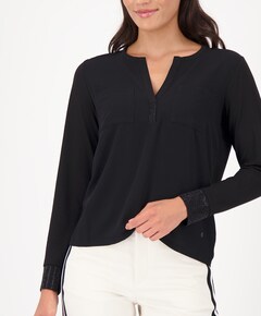 Dames longsleeve zwart