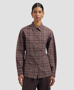 Dames blouse bruin