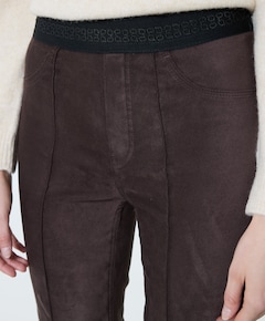 Pull On Slim dames broek bruin