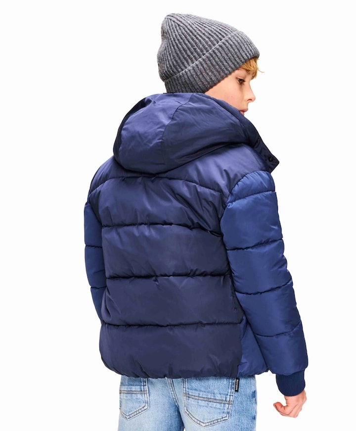 Jongens jas blauw