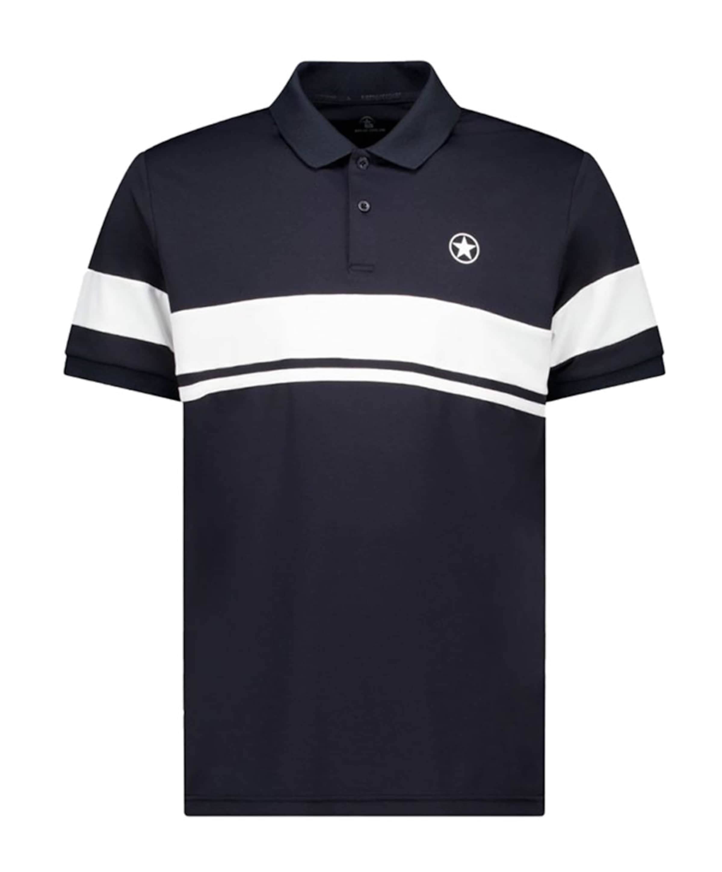 Heren polo blauw