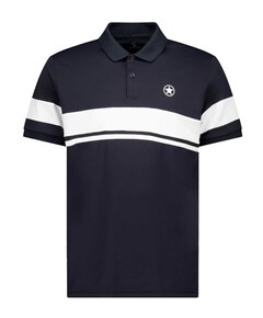 Heren polo blauw