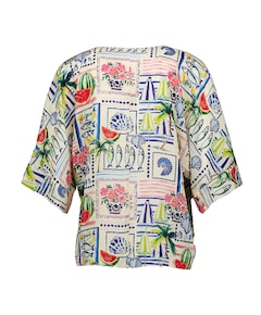 Dames blouse multicolor