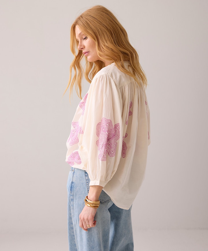 Blouse ecru
