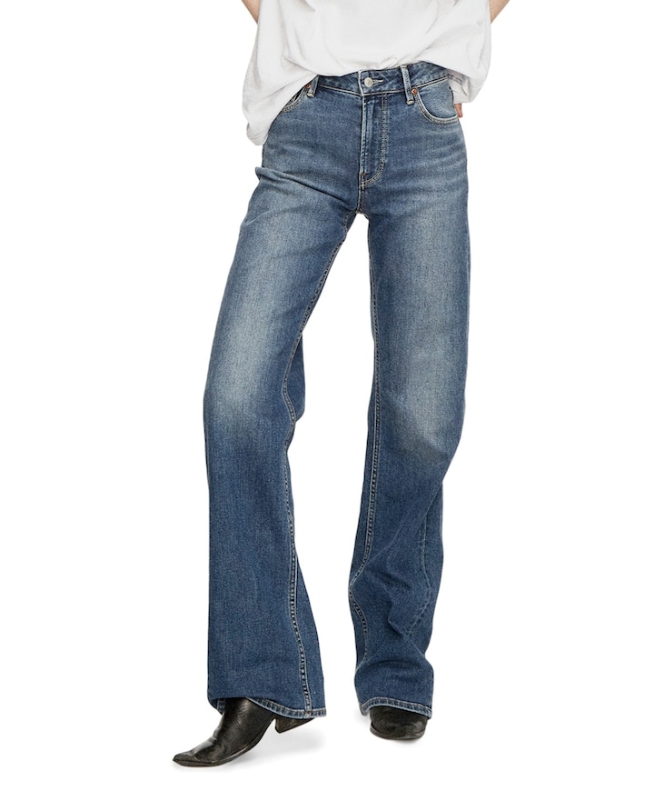 TSUBO FUJIKO dames jeans blauw