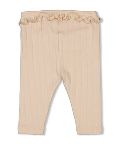 Woodland bloom broek ecru