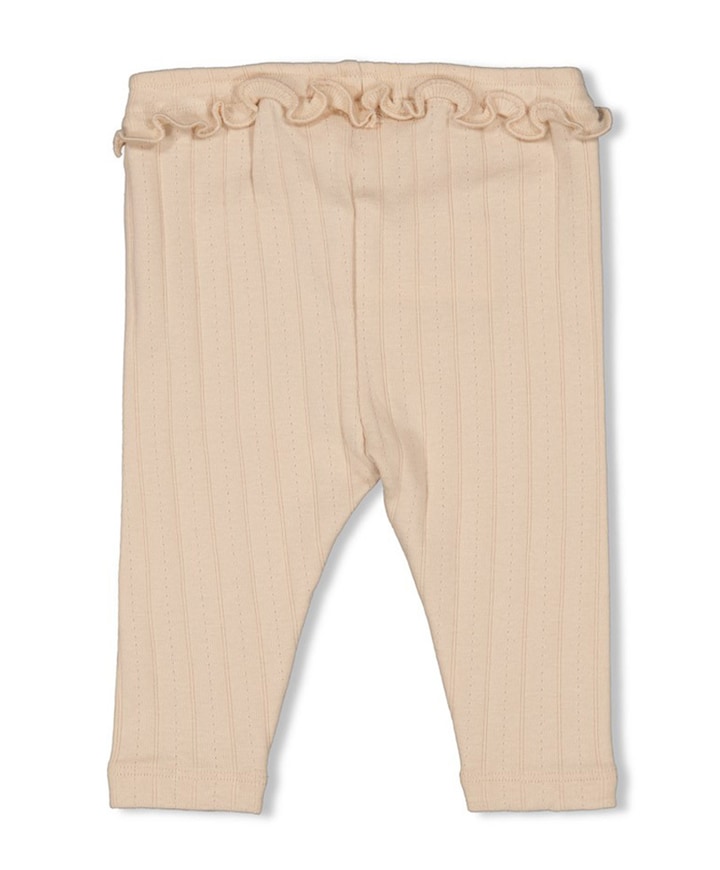 Woodland bloom broek ecru