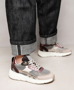 Vic Harmony dames sneakers beige