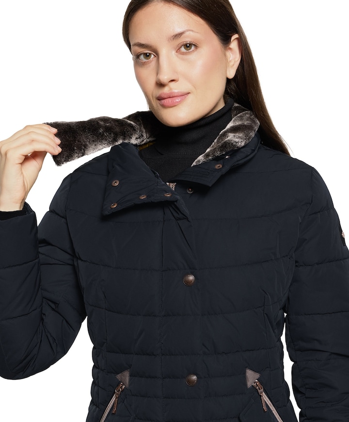 Dames jas blauw