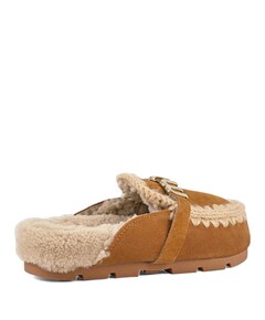 WINTER BIO SLIDE - LOGO dames clogs bruin