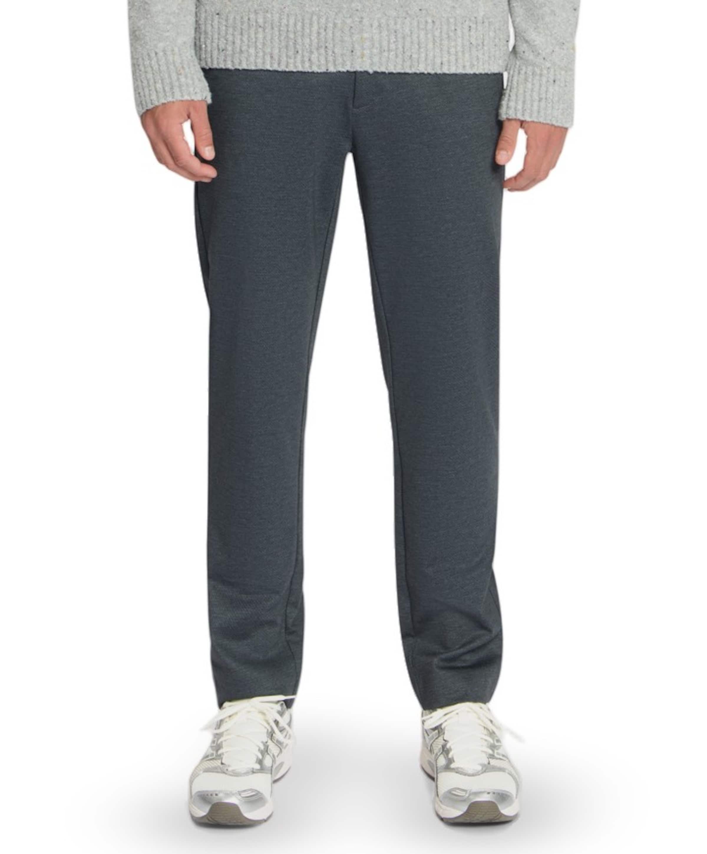 Pants Jersey Melange Regular Fit heren broek zwart