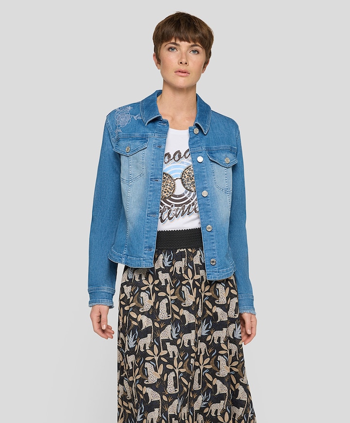 Dames spijkerjas blauw