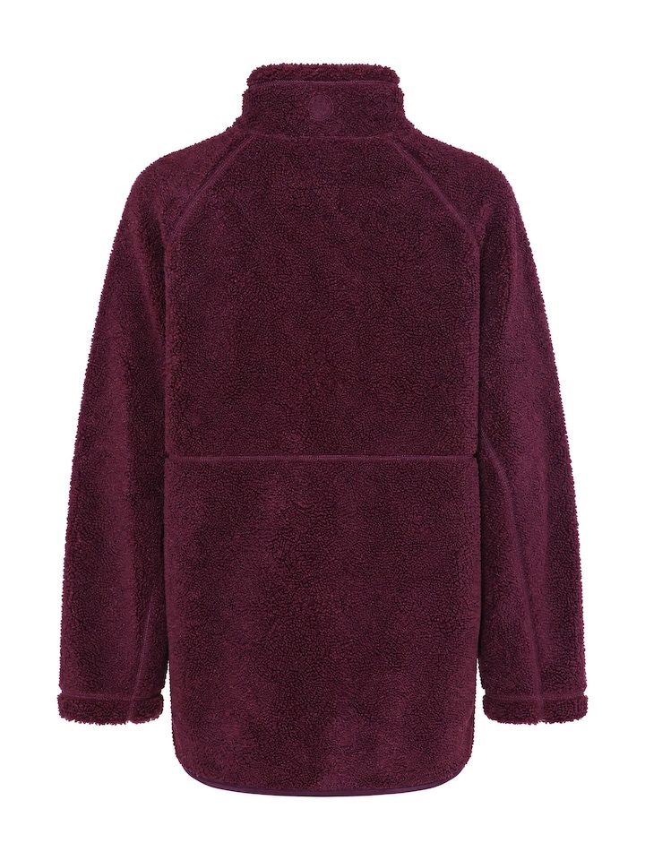 Dames vest bordeaux