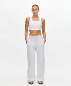 Base Sweat Wide dames trainingsbroek grijs