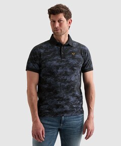 Heren polo grijs