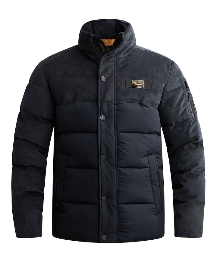 Heren jas blauw