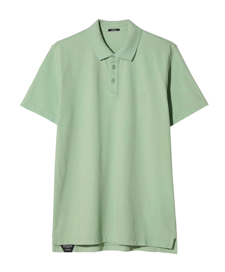 Heren polo groen
