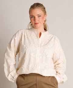 Dames blouse beige