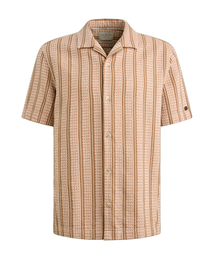 Heren overshirt oranje