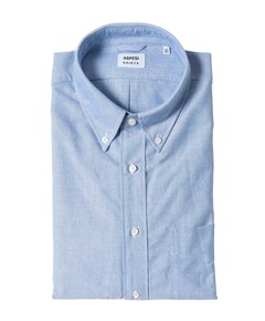 Overhemd lange mouw blauw