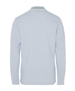 Heren polo grijs
