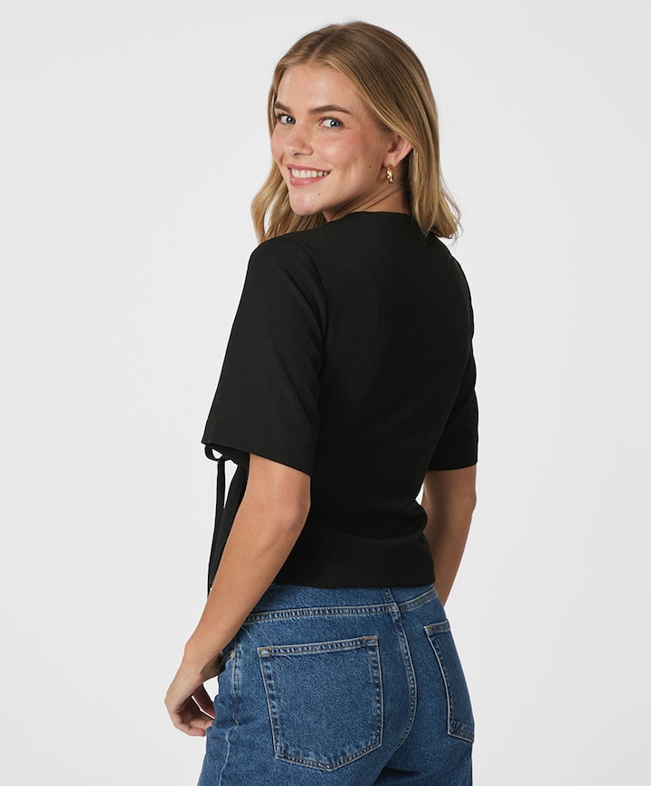 Blouse zwart
