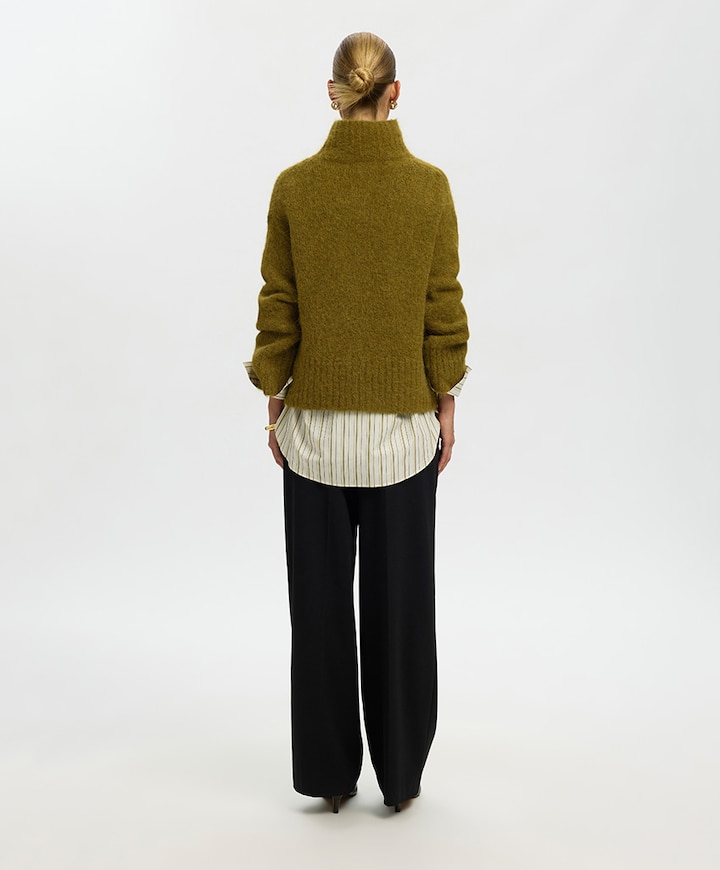 Dames coltrui groen