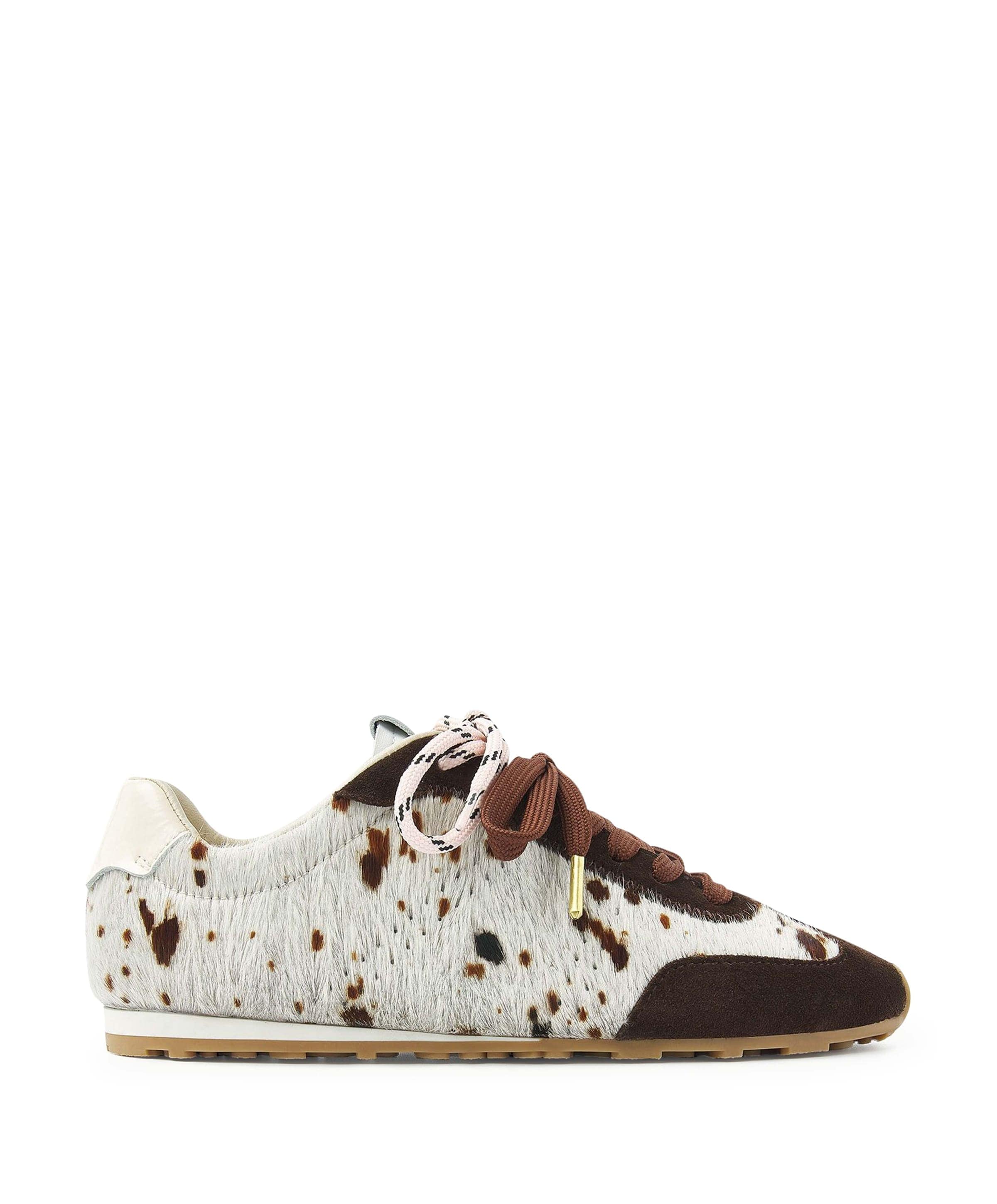 Billy Lou dames sneakers bruin