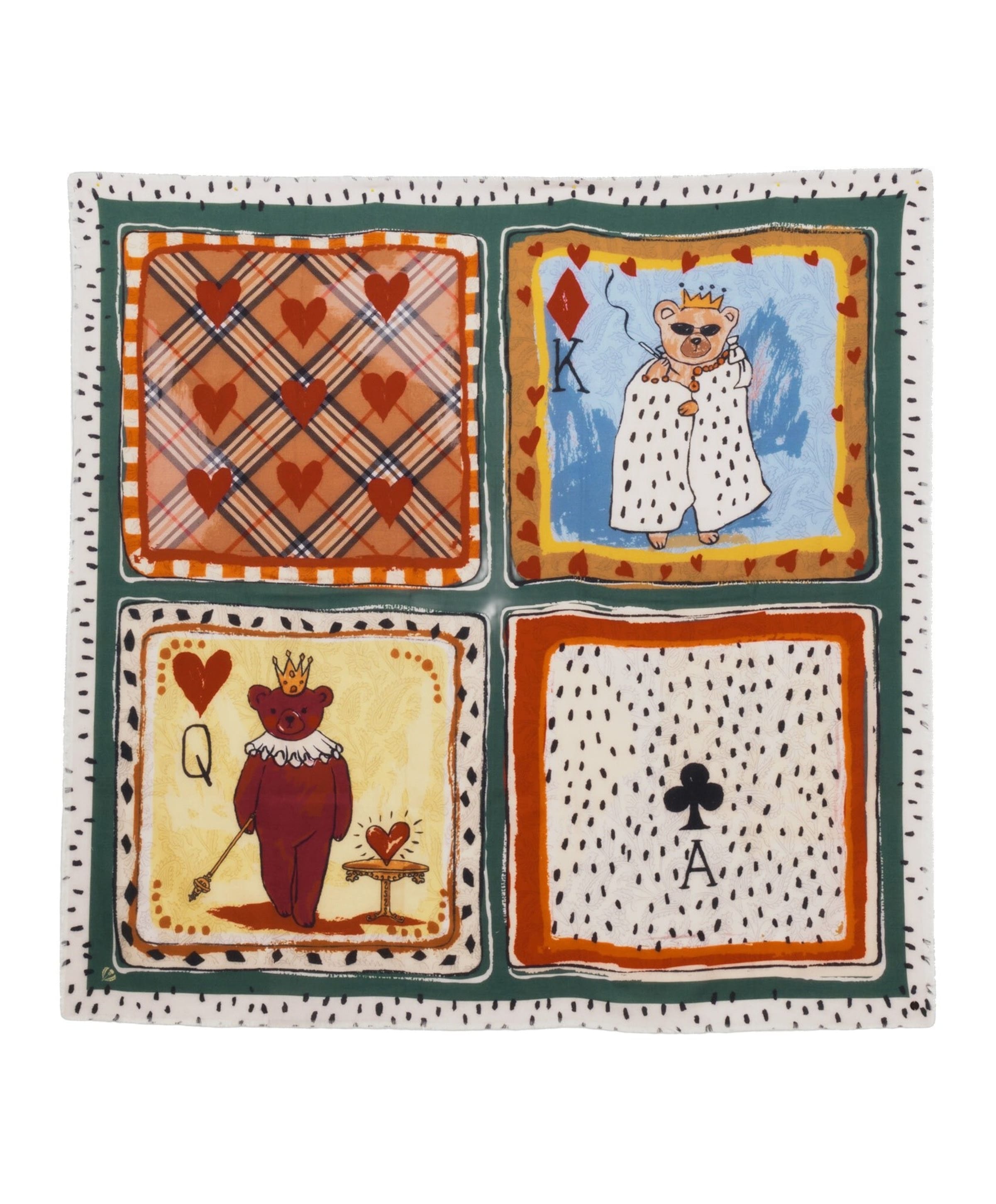 Dames sjaal multicolor