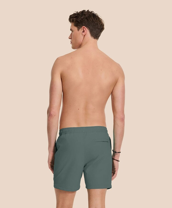 Heren zwemshort groen