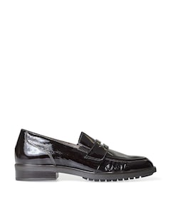 dames loafers bruin