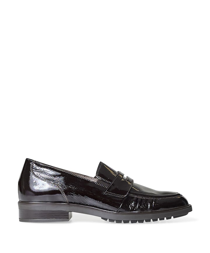 dames loafers bruin