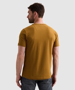 Heren T-shirt bruin